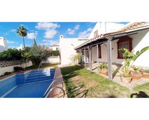 Garden of House or chalet for sale in Roquetas de Mar  with Air Conditioner, Heating and Private garden