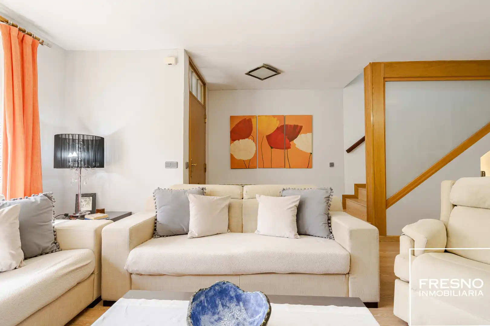 Sala d'estar de Casa o xalet en venda en Cobeña amb Aire condicionat, Calefacció i Jardí privat