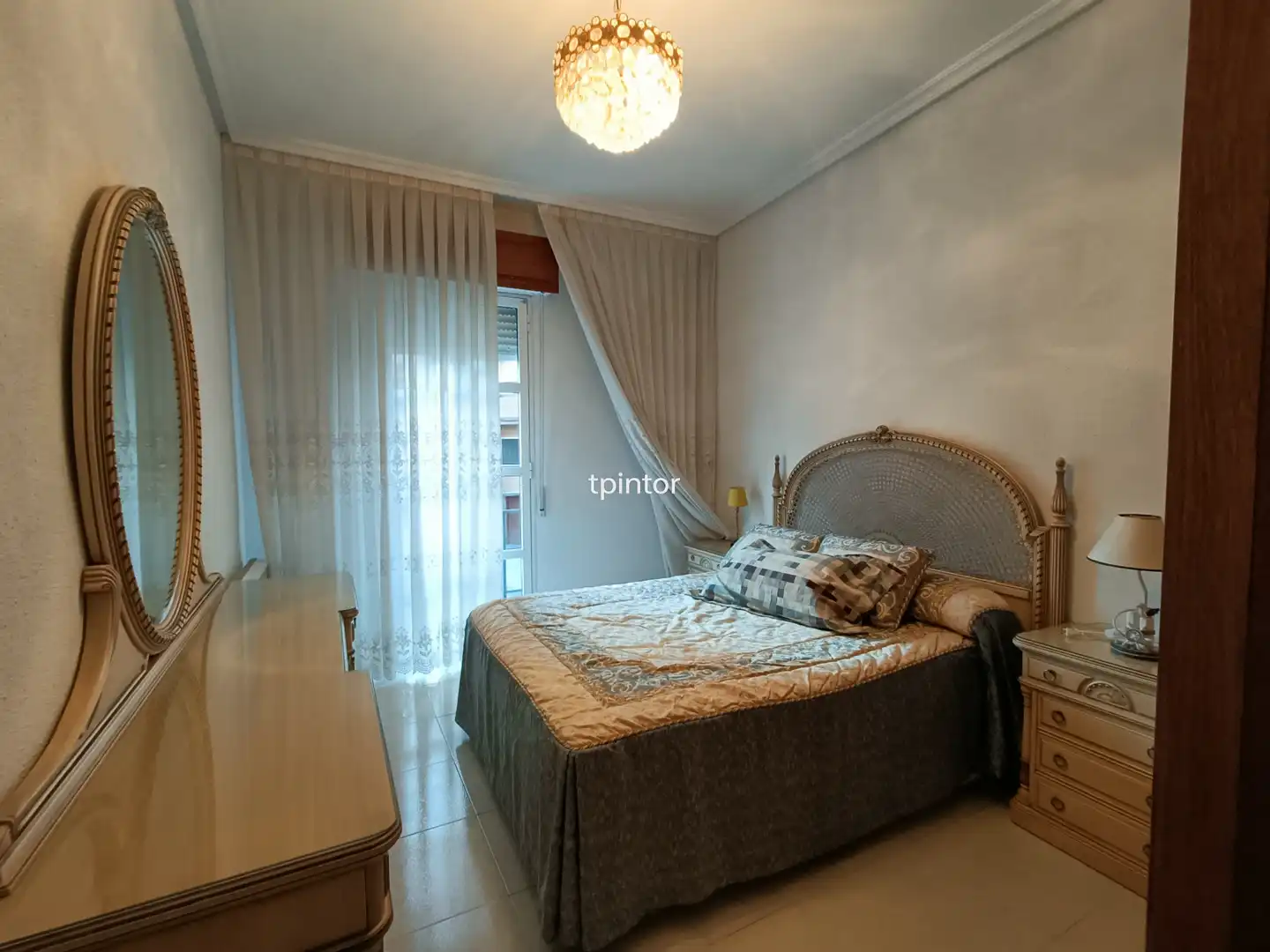 Bedroom of Flat for rent in Cáceres  with Air Conditioner, Heating and Private garden