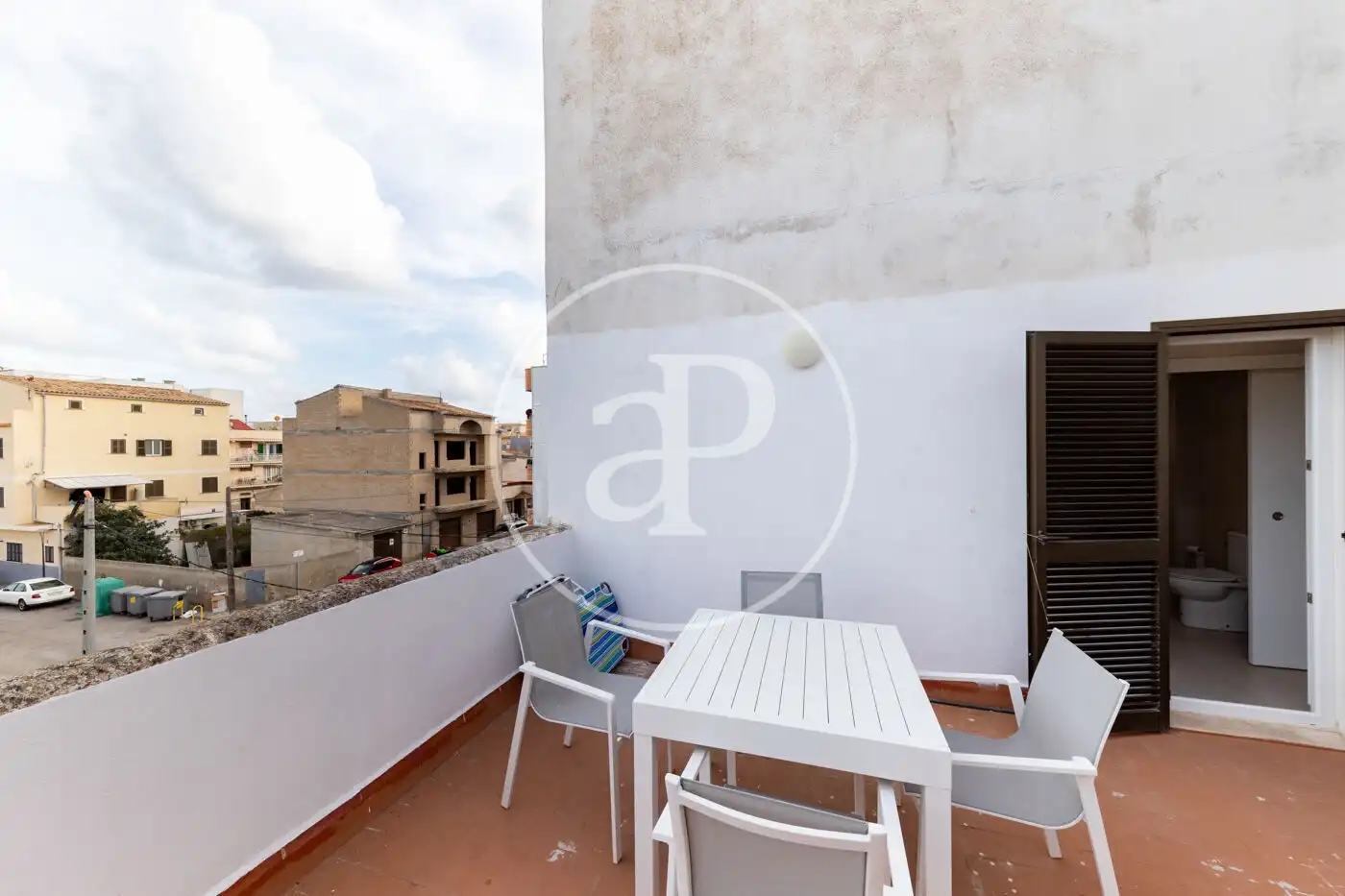 Terrasse von Wohnung zur Miete in S'Illot - Cala Morlanda