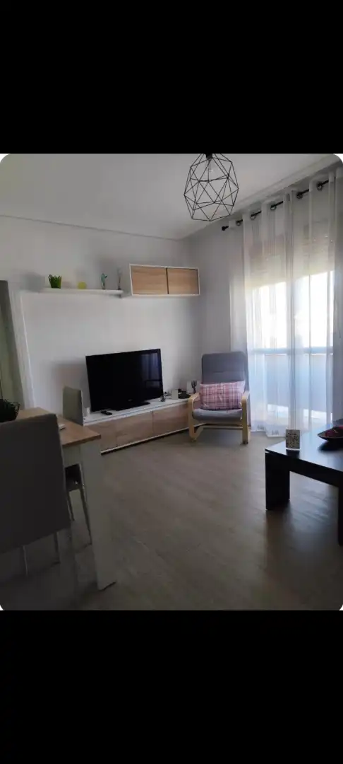 Living room of Flat for sale in Córdoba  with Air Conditioner, Parquet flooring and Terrace