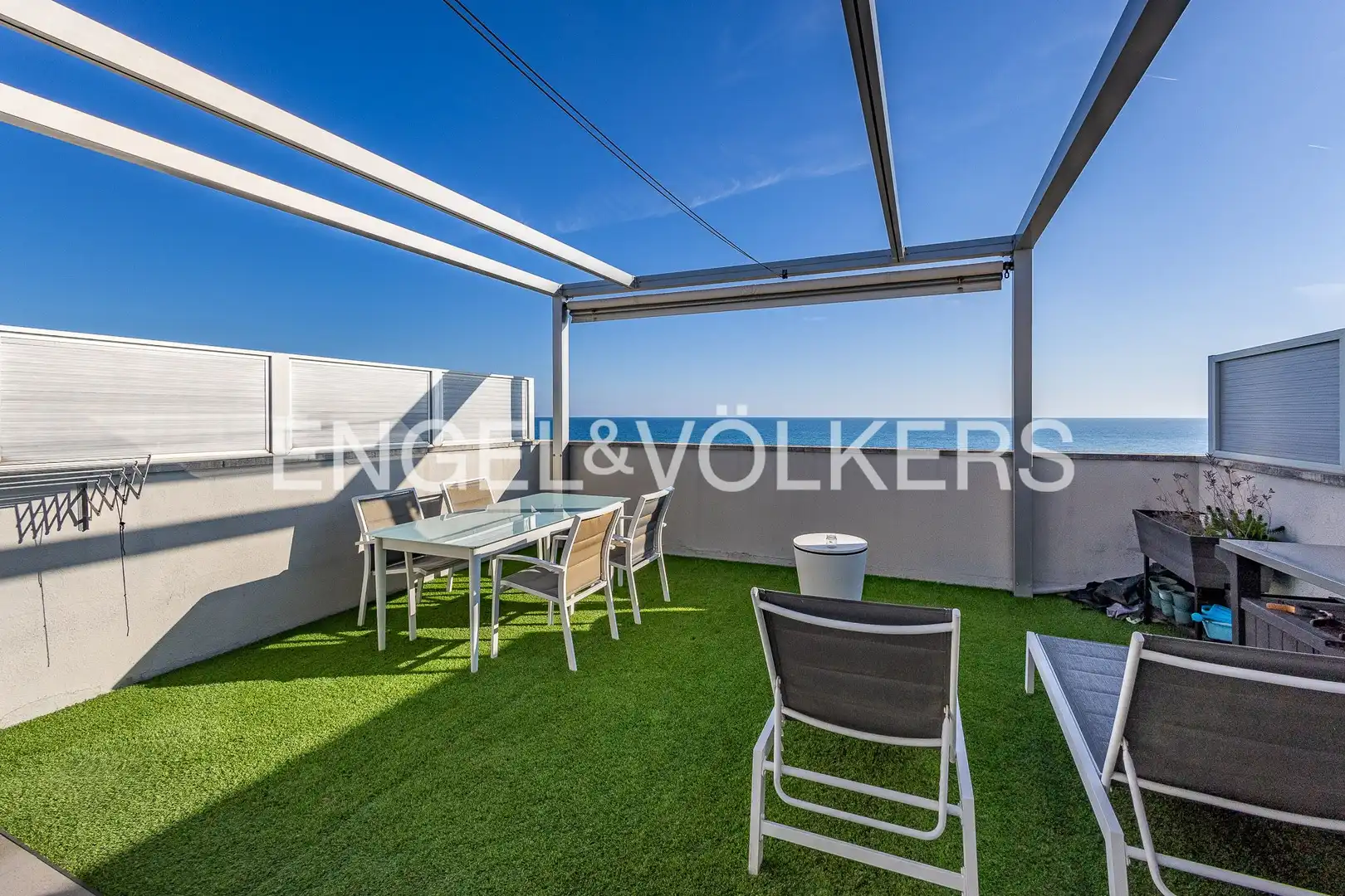 Terrace of Attic for sale in Cubelles  with Air Conditioner, Heating and Private garden