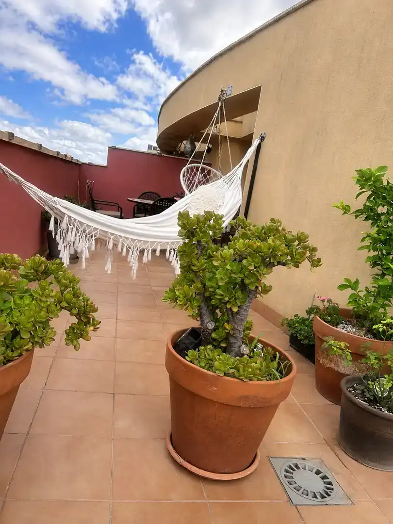Terraza de Dúplex en venta en Montbrió del Camp con Aire acondicionado, Trastero y Amueblado