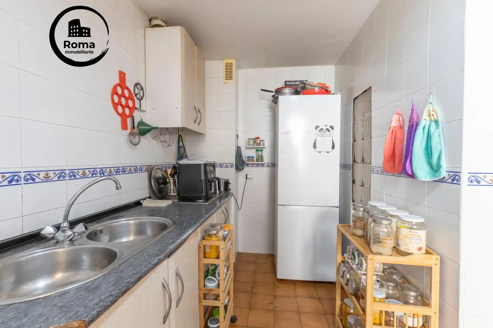 Cocina de Piso en venta en Granada con Calefacción, Terraza y Amueblado
