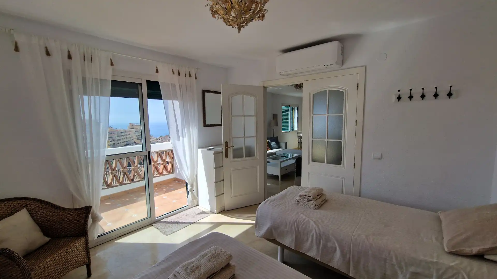 Bedroom of Attic for sale in Benalmádena  with Air Conditioner, Heating and Terrace