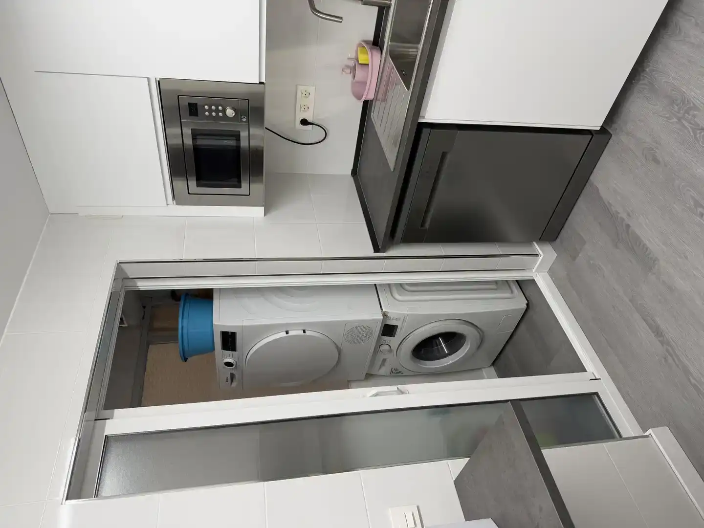 Küche von Wohnung zur Miete in  Murcia Capital mit Klimaanlage und Balkon