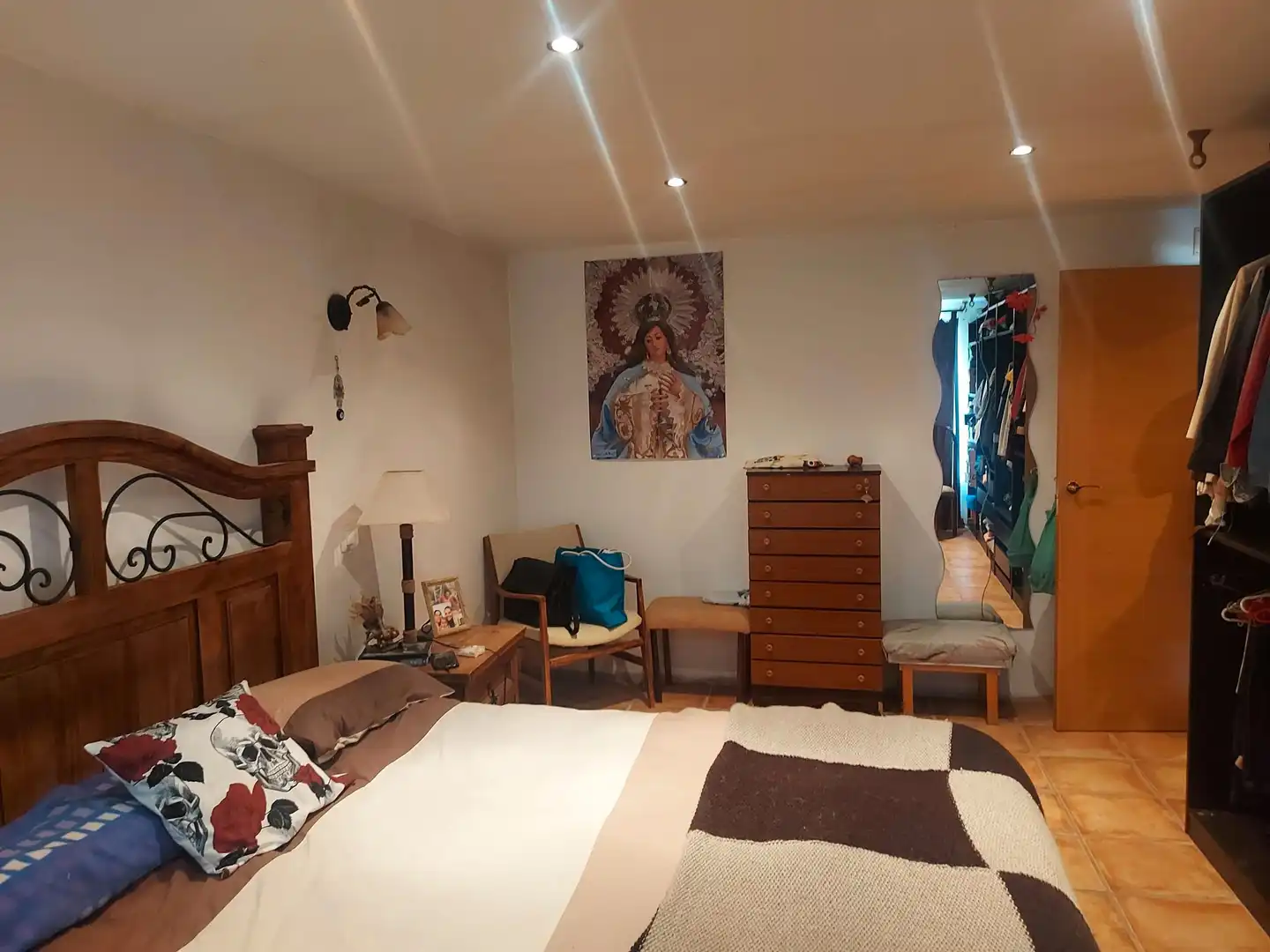 Habitación de Casa o chalet en venta en Navas del Rey con Aire acondicionado, Calefacción y Jardín privado