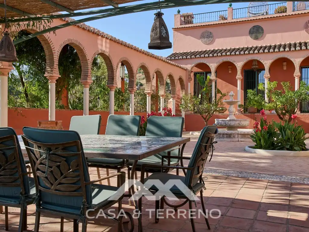 Terraza de Casa o chalet en venta en Comares con Aire acondicionado, Terraza y Piscina