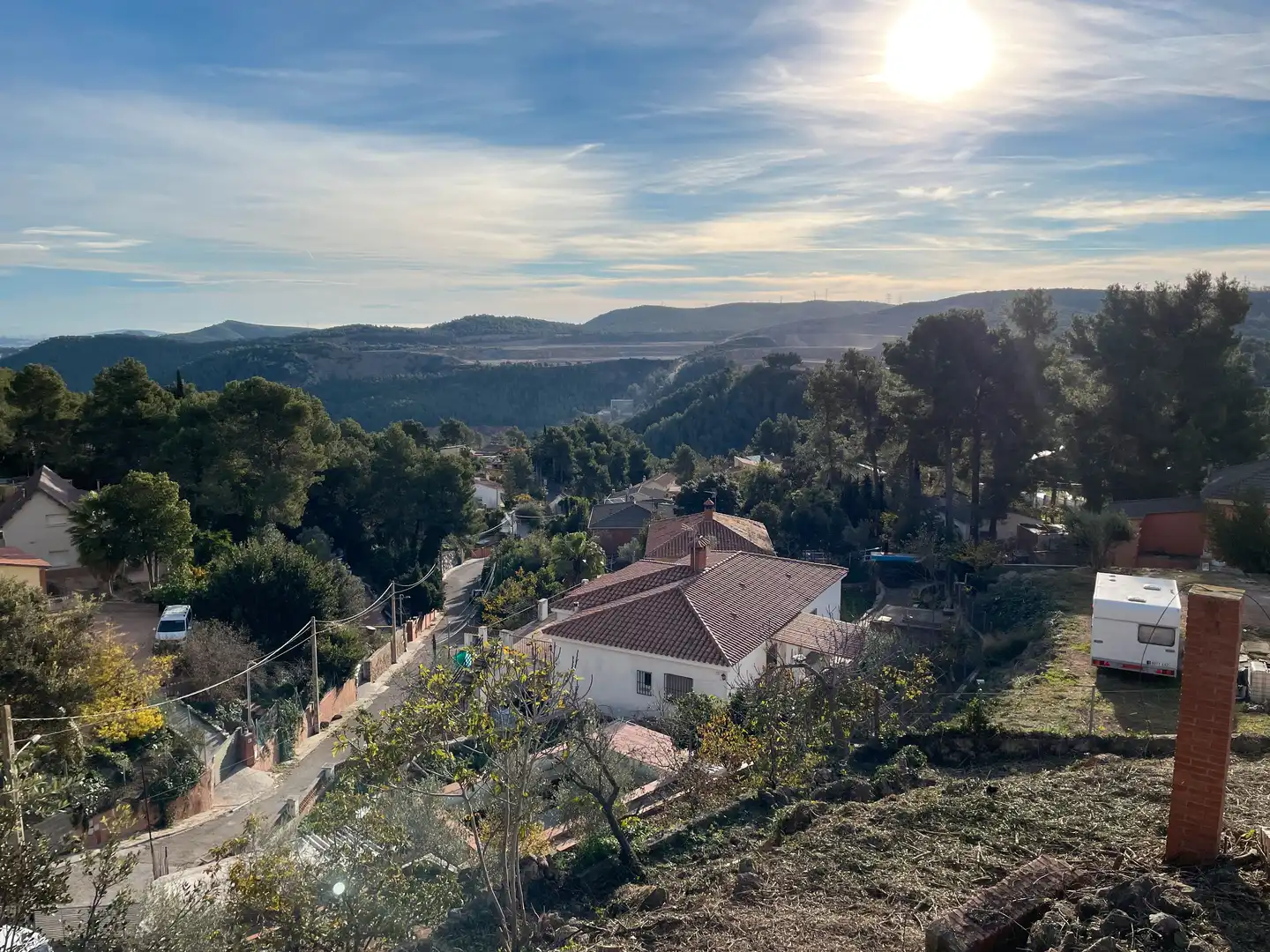 Vista exterior de Residencial en venta en Vallirana