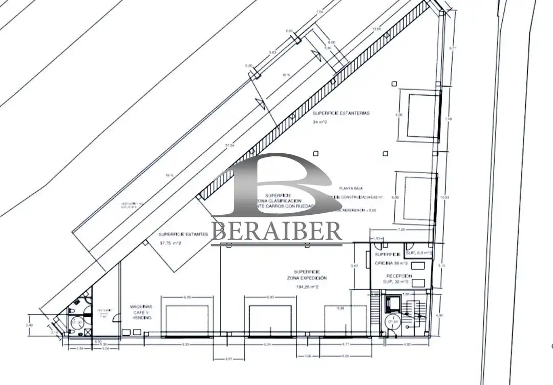 Industrial buildings for rent in Zaratamo