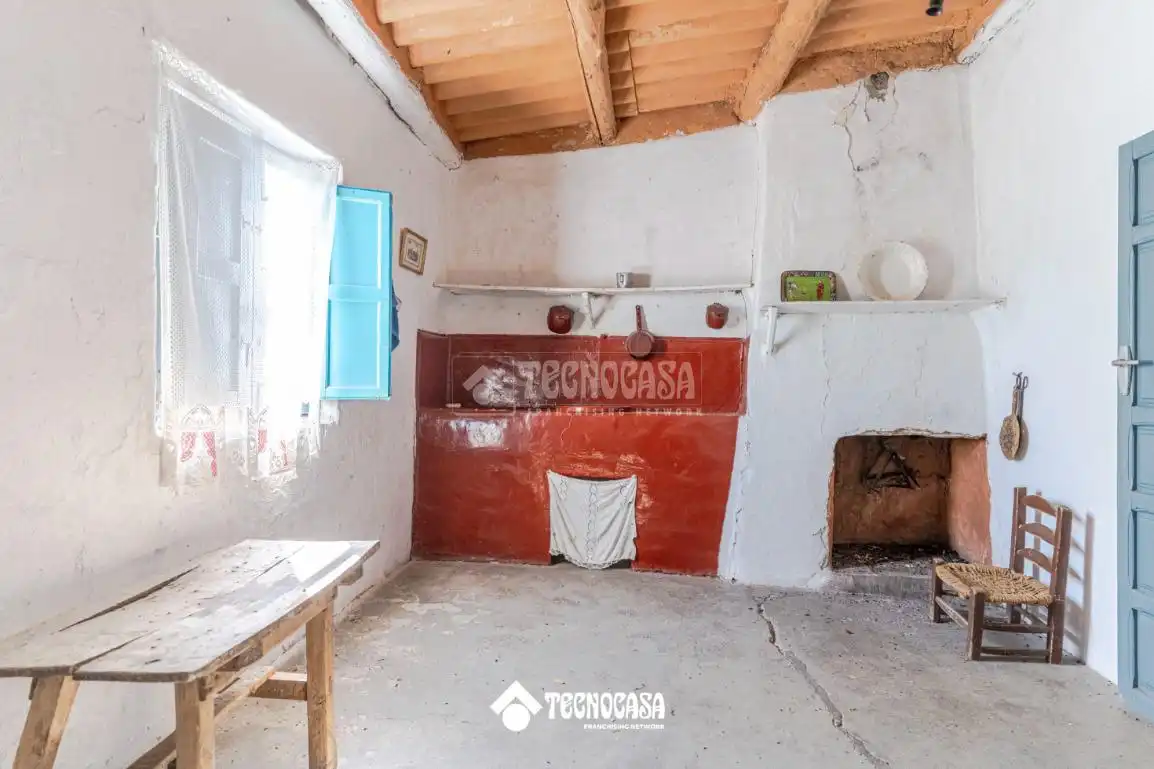 Cocina de Finca rústica en venta en Torvizcón con Jardín privado