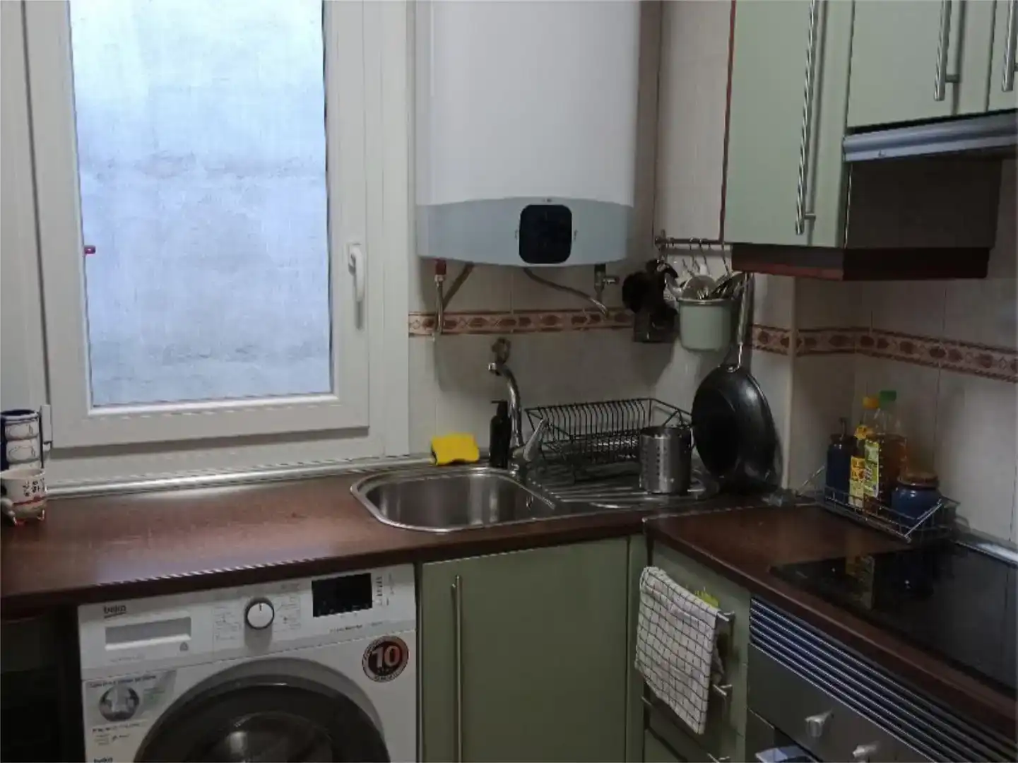 Cocina de Piso en venta en  Madrid Capital con Aire acondicionado y Balcón