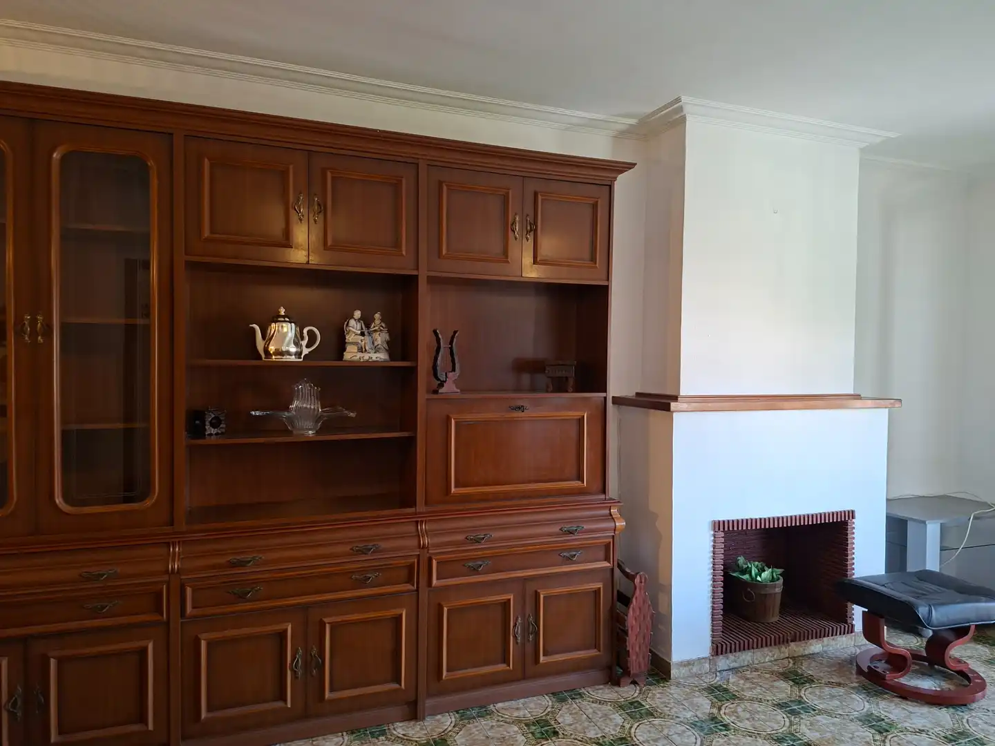 Wohnzimmer von Wohnung zur Miete in Pineda de Mar mit Terrasse, Möbliert und Ofen