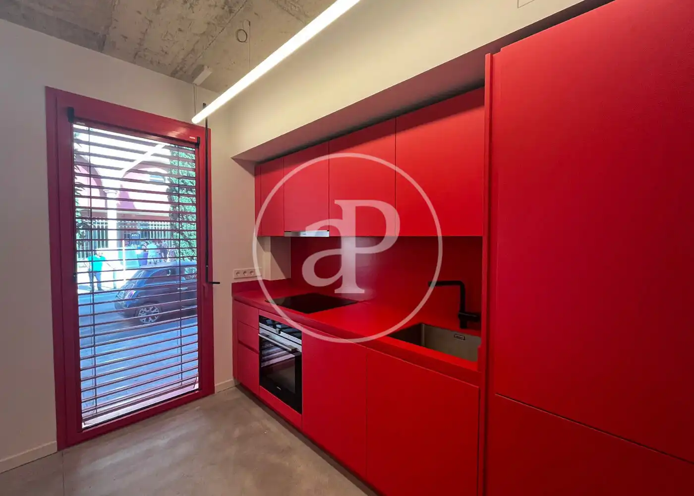 Cuina de Pis de lloguer en  Palma de Mallorca amb Aire condicionat, Calefacció i Terrassa