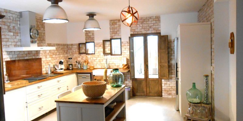 Cocina de Casa o chalet en venta en Alhaurín El Grande con Aire acondicionado y Terraza