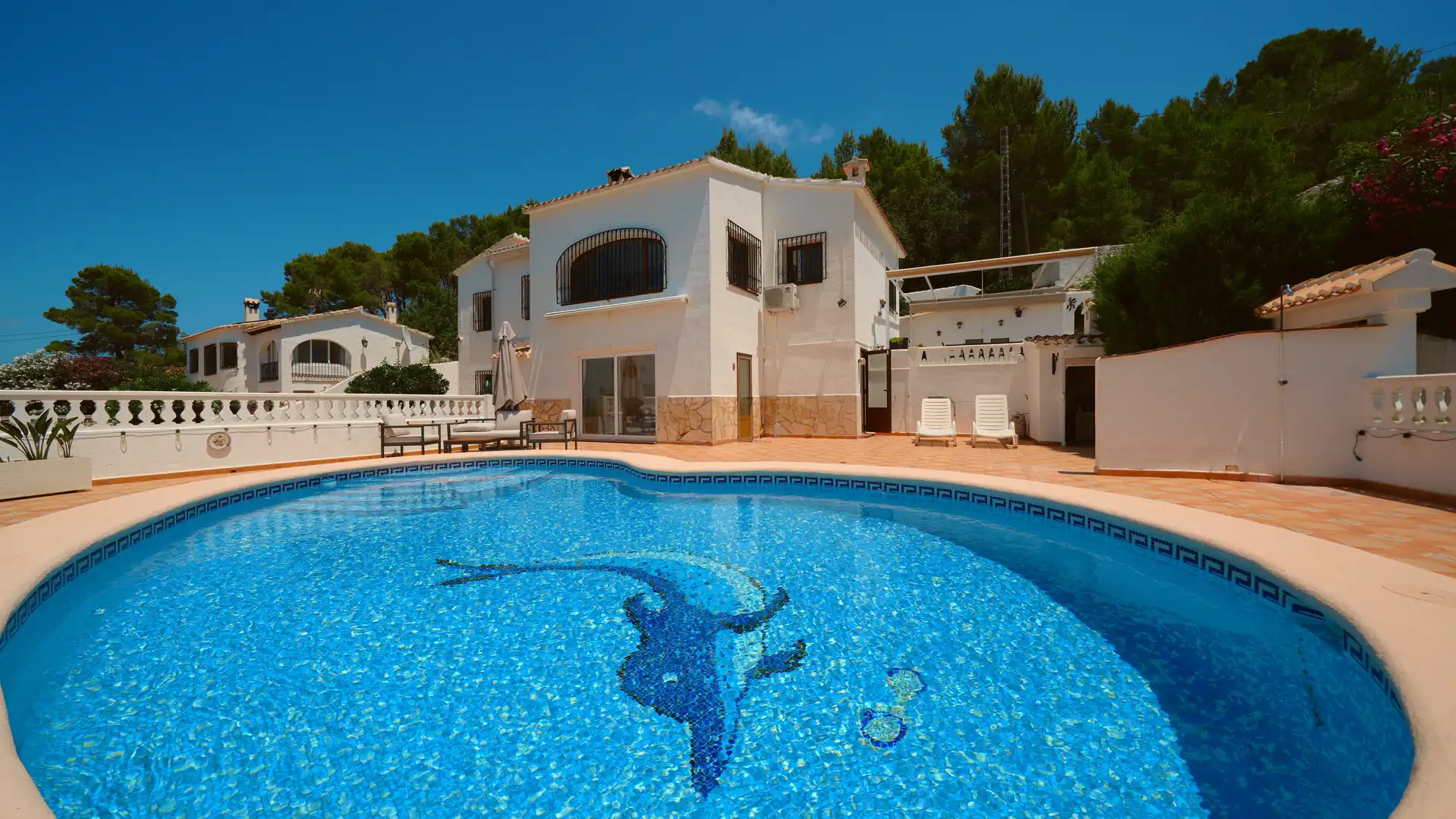 Swimming pool of Country homes for sale in Benidoleig, Alicante