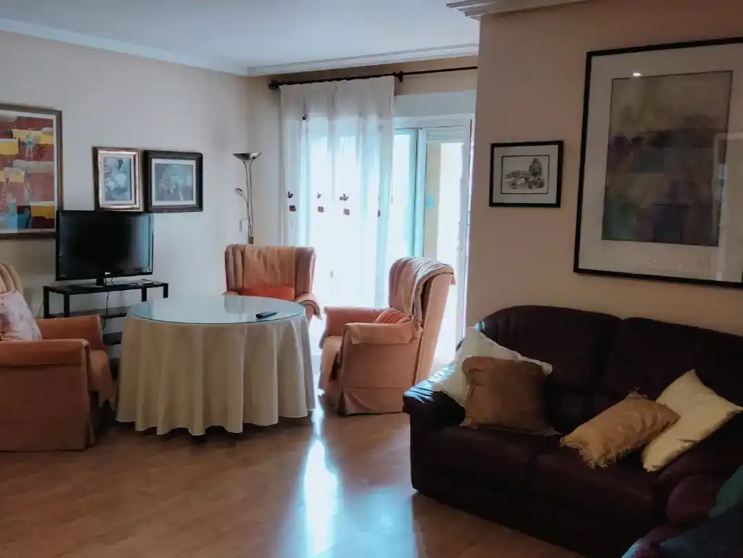 Living room of Flat for rent in  Murcia Capital  with Air Conditioner and Balcony
