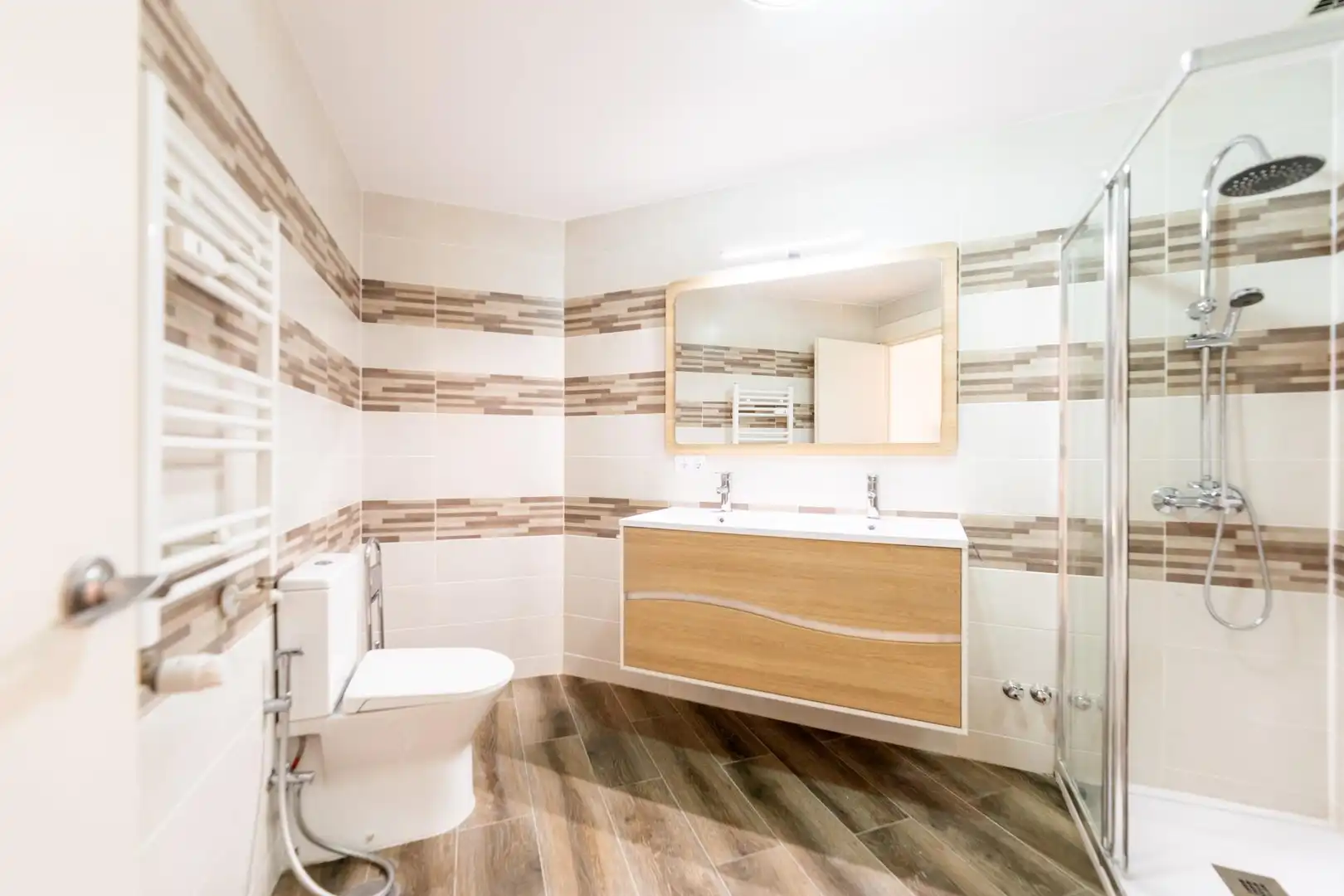 Baño de Piso de alquiler en Madrid con Aire acondicionado, Calefacción y Terraza