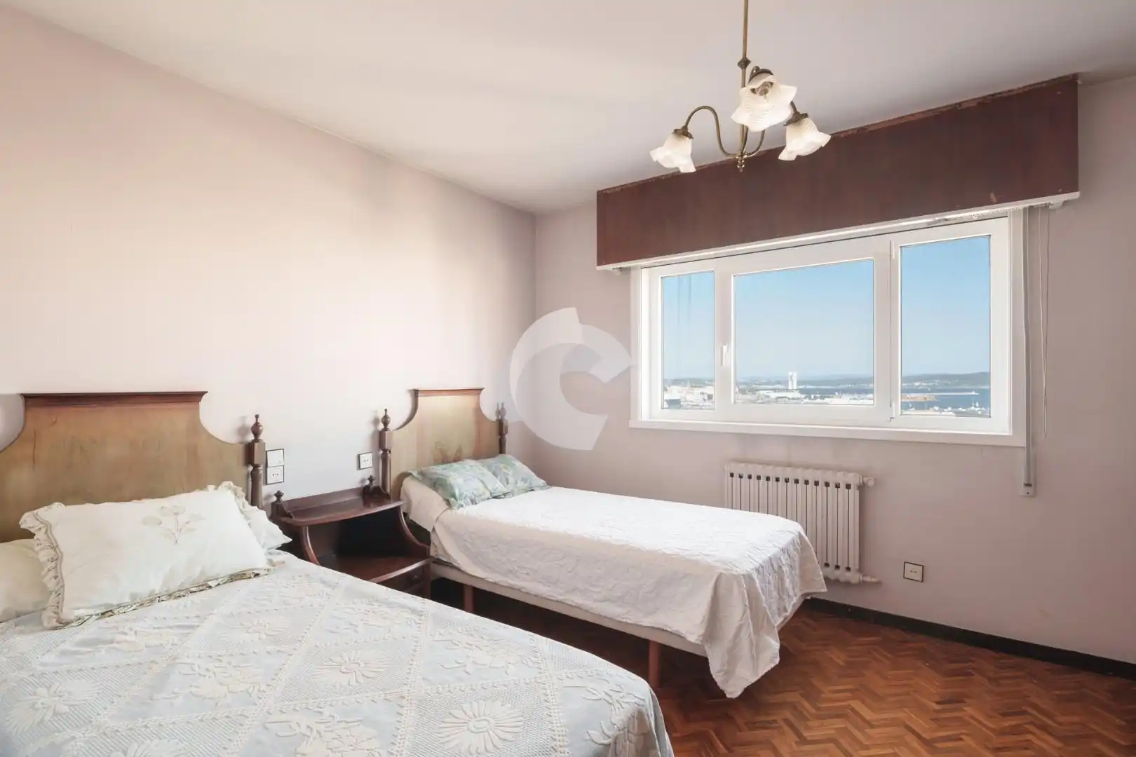 Bedroom of Flat for sale in A Coruña Capital   with Heating