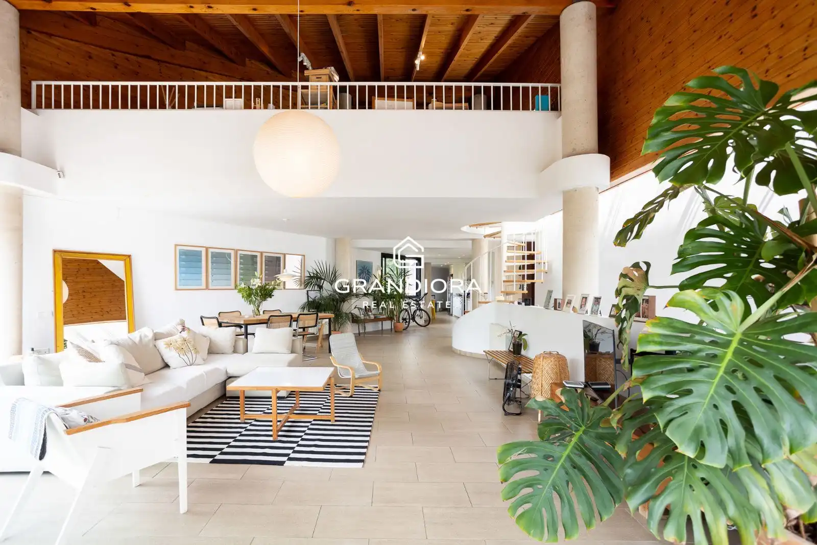 Living room of Houses for rent in Alella  with Swimming Pool