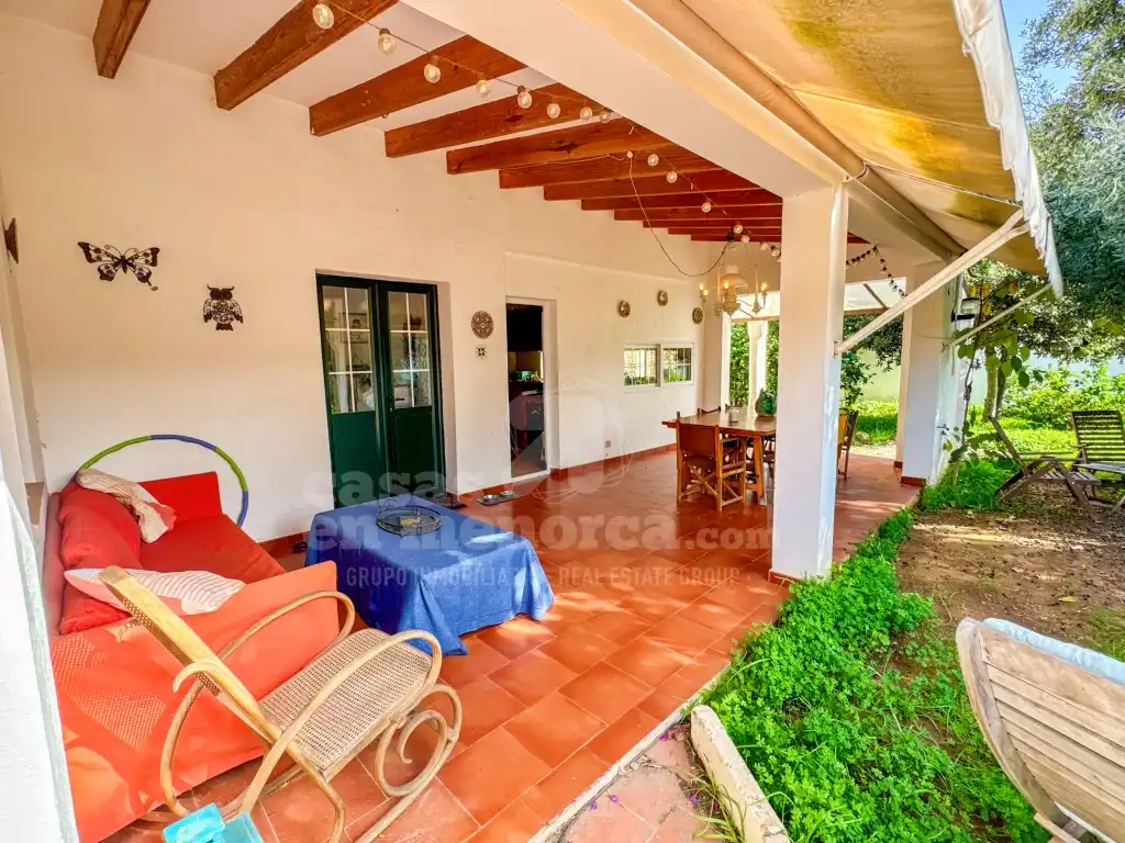 Terraza de Casa o chalet en venta en Maó - Mahón con Aire acondicionado, Calefacción y Jardín privado