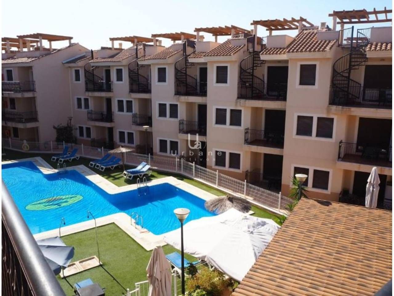 Exterior view of Flat for sale in Águilas  with Air Conditioner, Terrace and Balcony