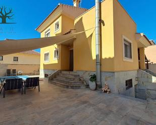 Exterior view of House or chalet for sale in Mazarrón  with Air Conditioner, Heating and Private garden