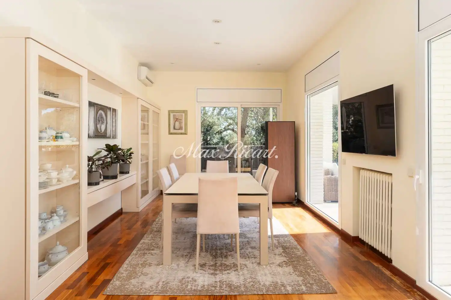 Dining room of Houses for rent in Barcelona  with Air Conditioner, Heating and Terrace