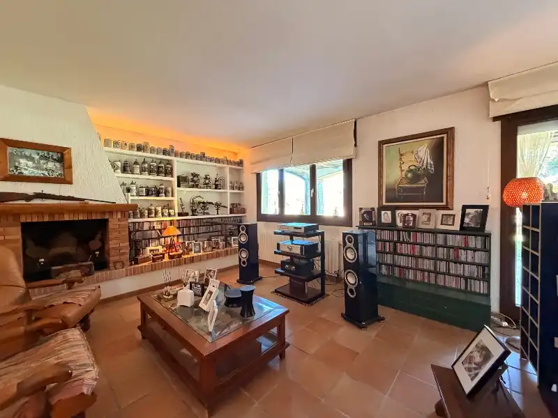 Sala de estar de Casa o chalet en venta en Palafrugell con Aire acondicionado, Calefacción y Jardín privado