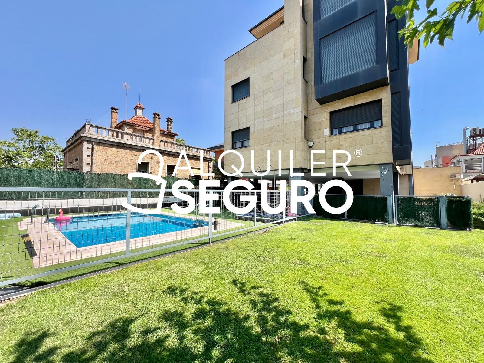 Vista exterior de Pis de lloguer en  Madrid Capital amb Aire condicionat, Calefacció i Terrassa