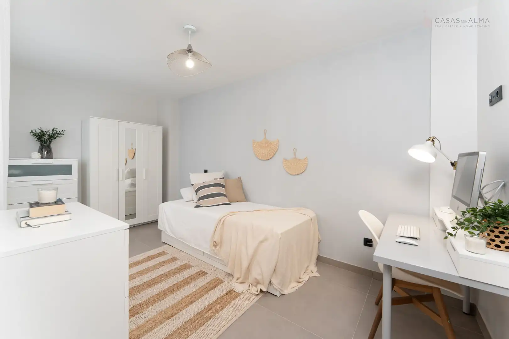 Schlafzimmer von Einfamilien-Reihenhaus zum Verkauf in Las Palmas de Gran Canaria mit Klimaanlage, Terrasse und Abstellraum