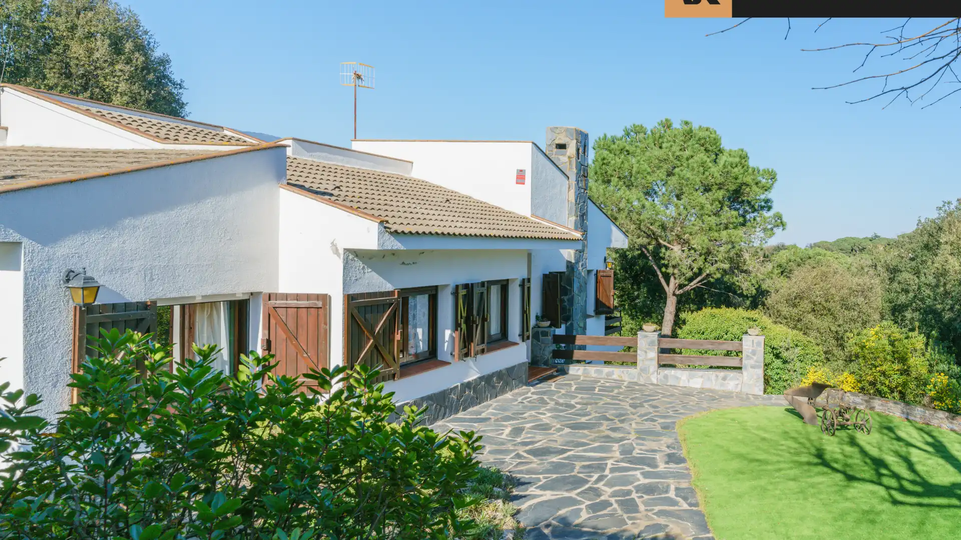 Vista exterior de Casa o chalet en venta en Sant Pere de Vilamajor con Calefacción, Jardín privado y Terraza