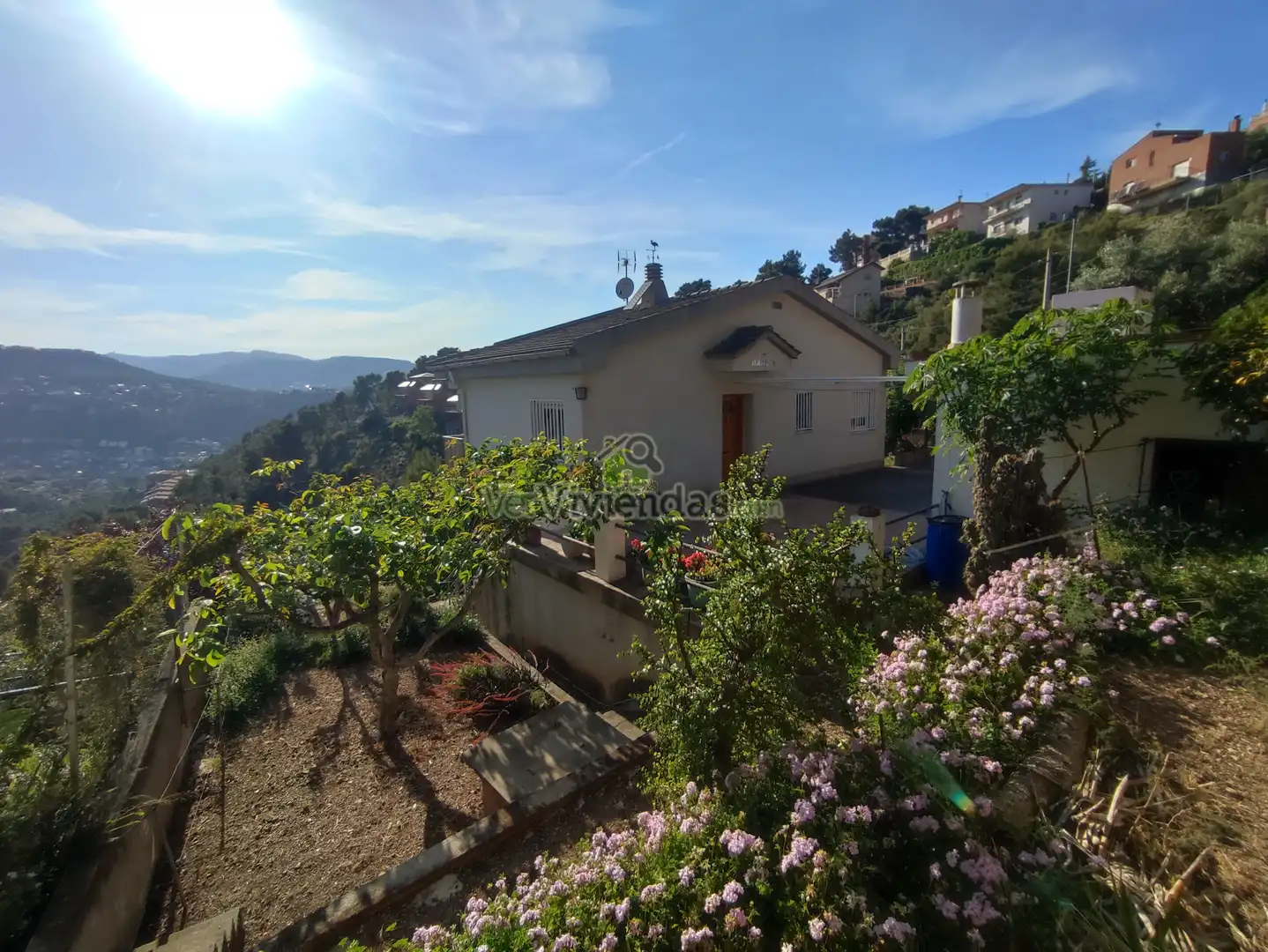 Vista exterior de Casa o chalet en venta en Vallirana con Aire acondicionado, Calefacción y Jardín privado