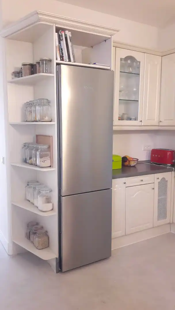 Cocina de Piso de alquiler en Madrid con Calefacción, Jardín privado y Amueblado