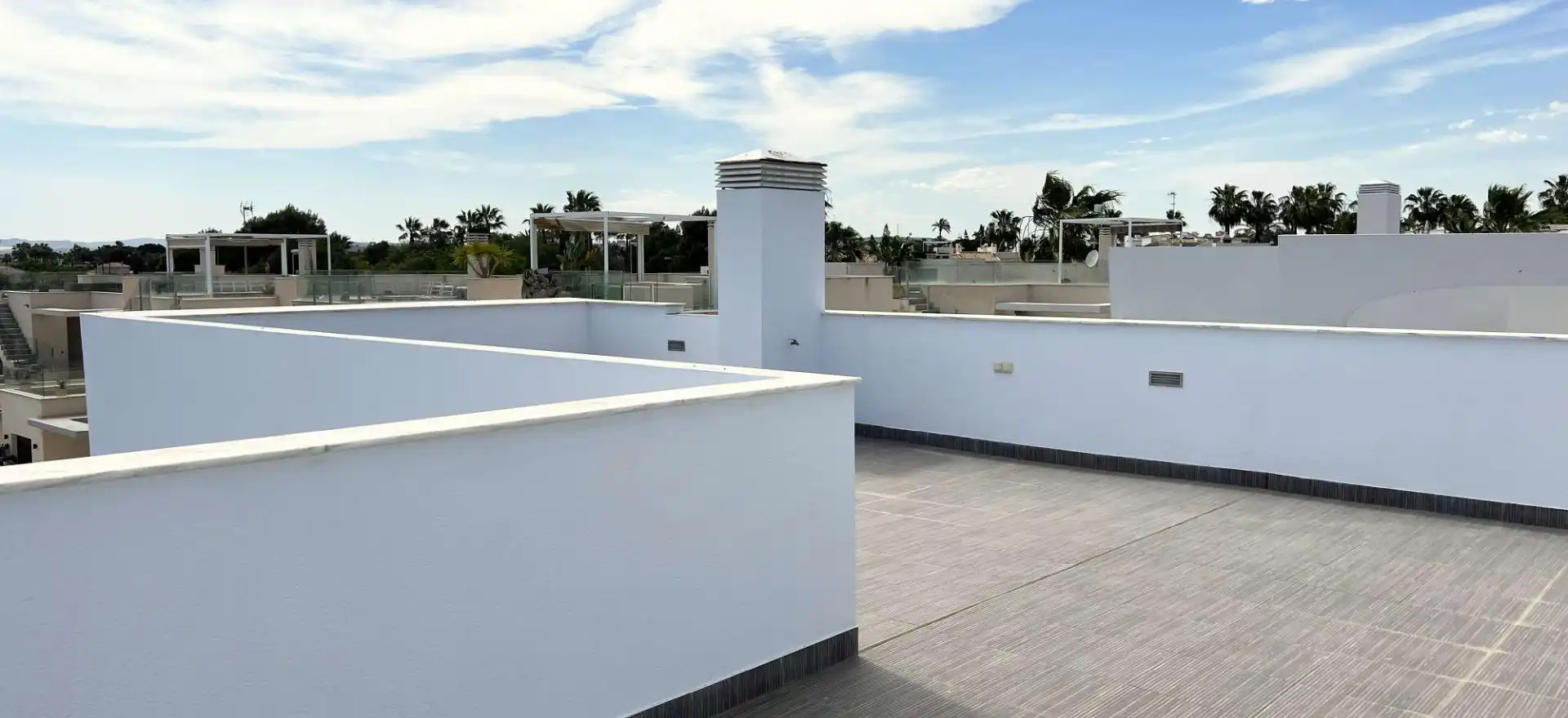 Terrassa de Casa o xalet en venda en Rojales amb Aire condicionat, Jardí privat i Terrassa