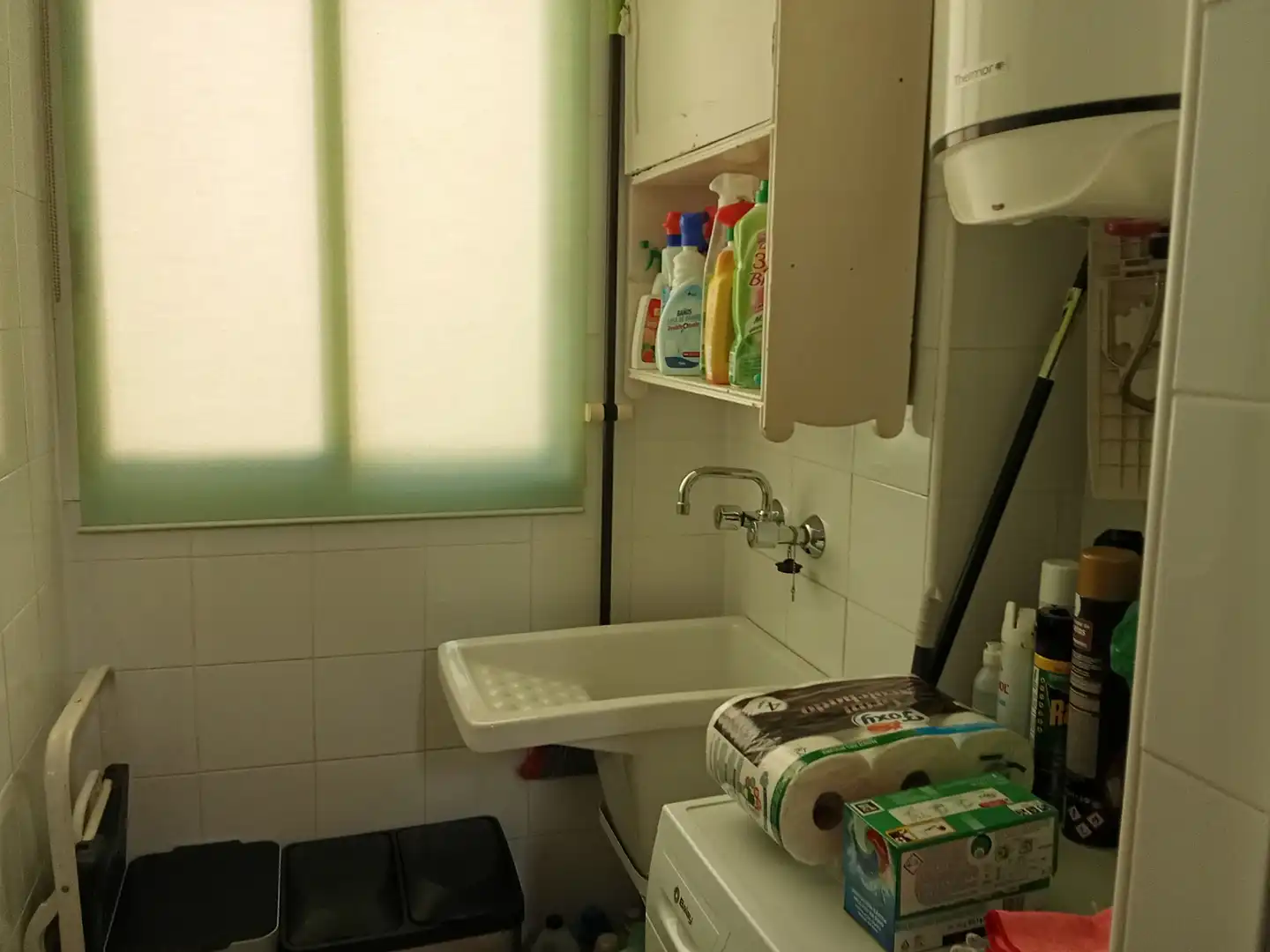 Bany de Apartament en venda en Peñíscola / Peníscola amb Aire condicionat, Terrassa i Moblat