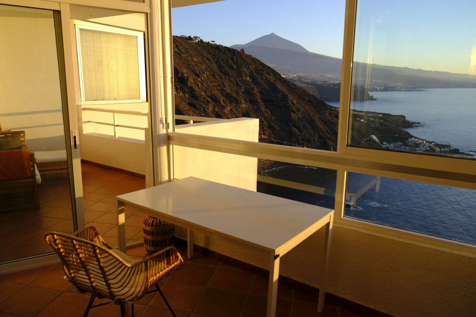 Terrace of Apartment to share in La Matanza de Acentejo  with Air Conditioner, Heating and Terrace
