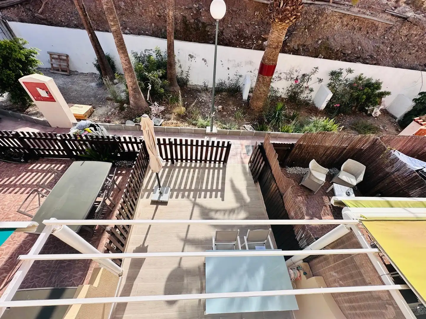 Terrassa de Casa o xalet de lloguer en San Bartolomé de Tirajana amb Aire condicionat, Jardí privat i Terrassa