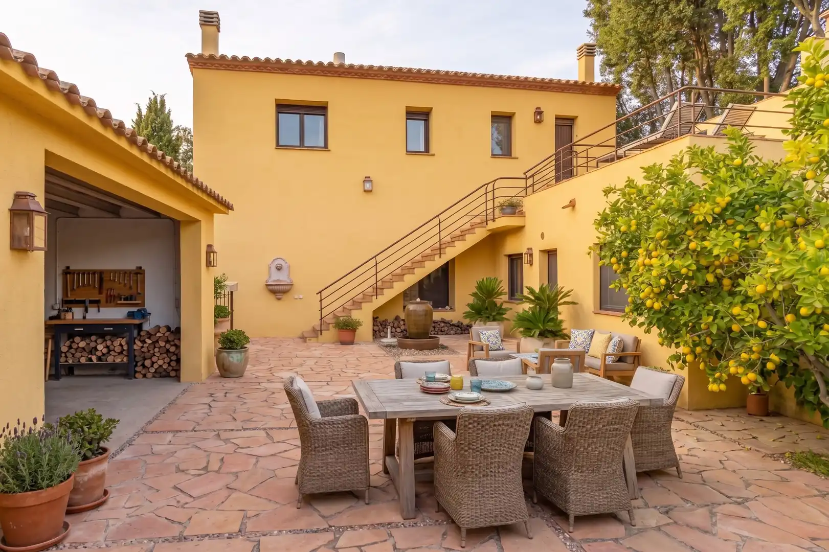 Terraza de Casa o chalet en venta en Pals con Calefacción, Jardín privado y Terraza