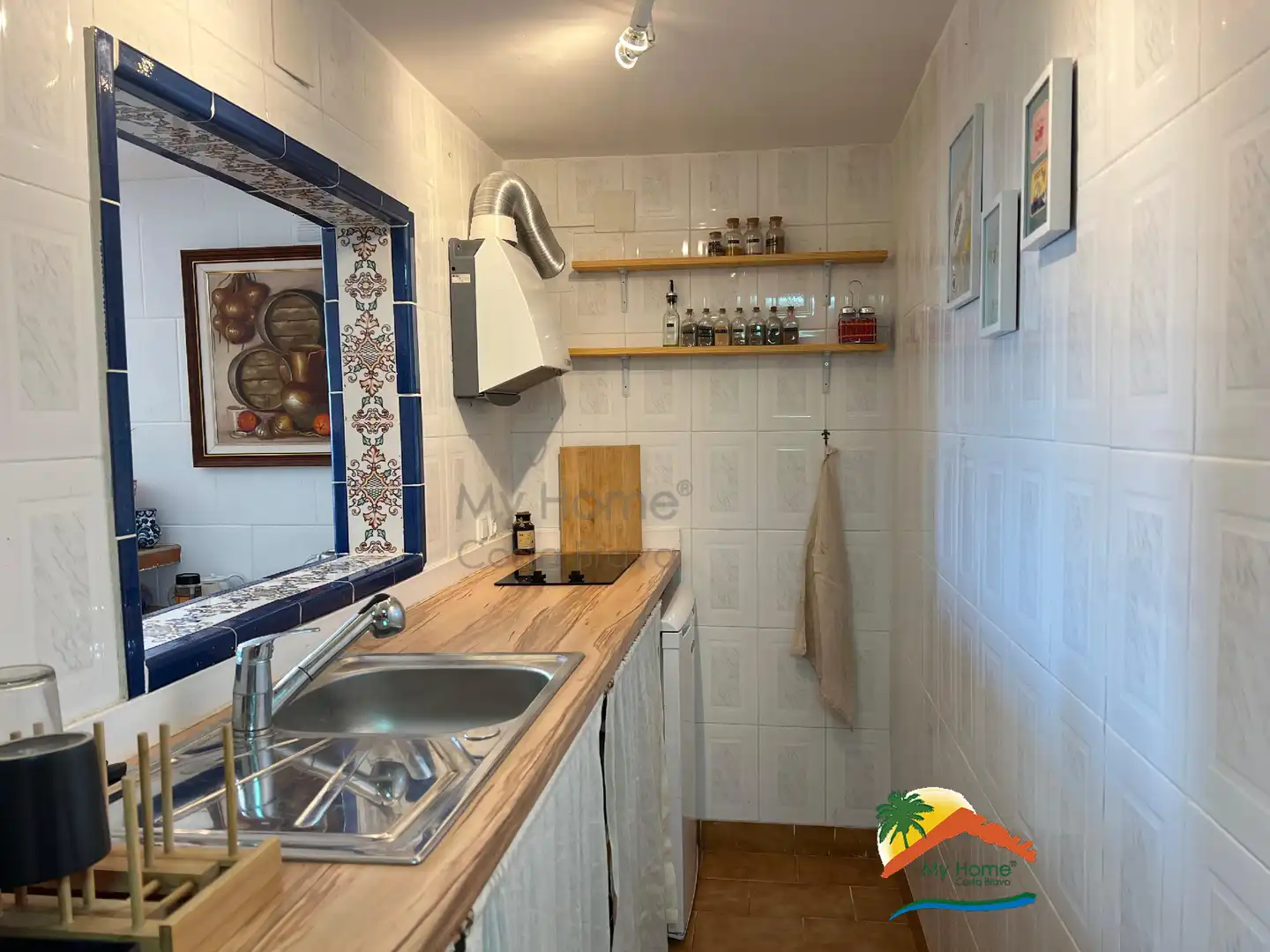 Cuina de Casa o xalet en venda en Lloret de Mar amb Calefacció, Jardí privat i Terrassa