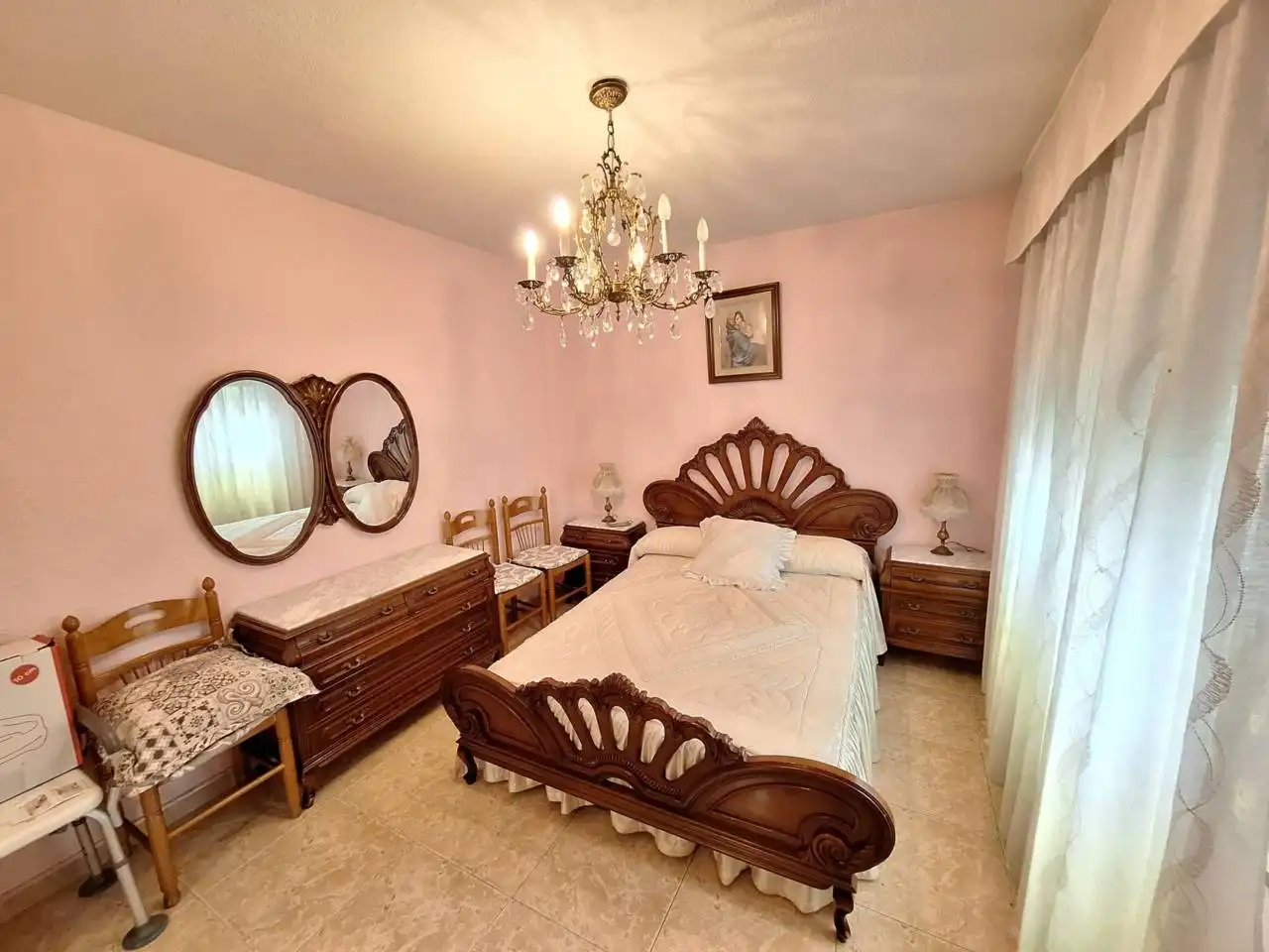 Schlafzimmer von Wohnung zum Verkauf in Fuenlabrada mit Klimaanlage, Heizung und Terrasse