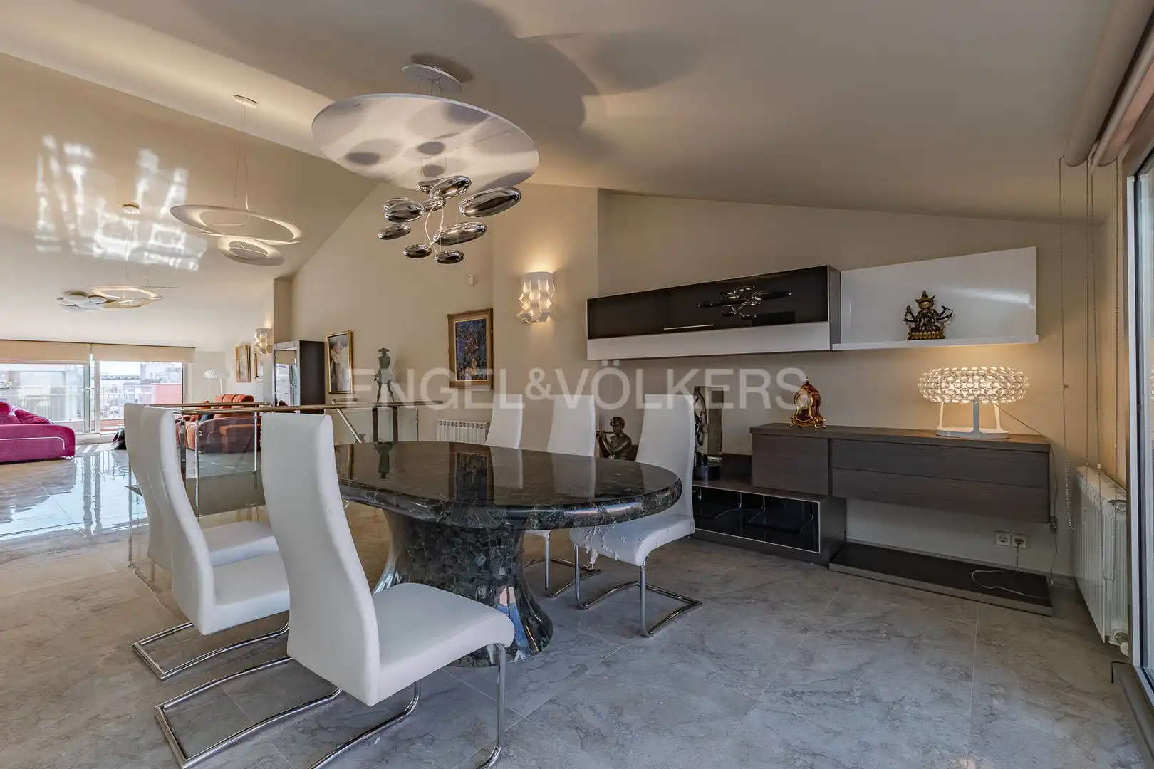 Dining room of Duplexes for rent in Mataró  with Air Conditioner, Heating and Parquet flooring