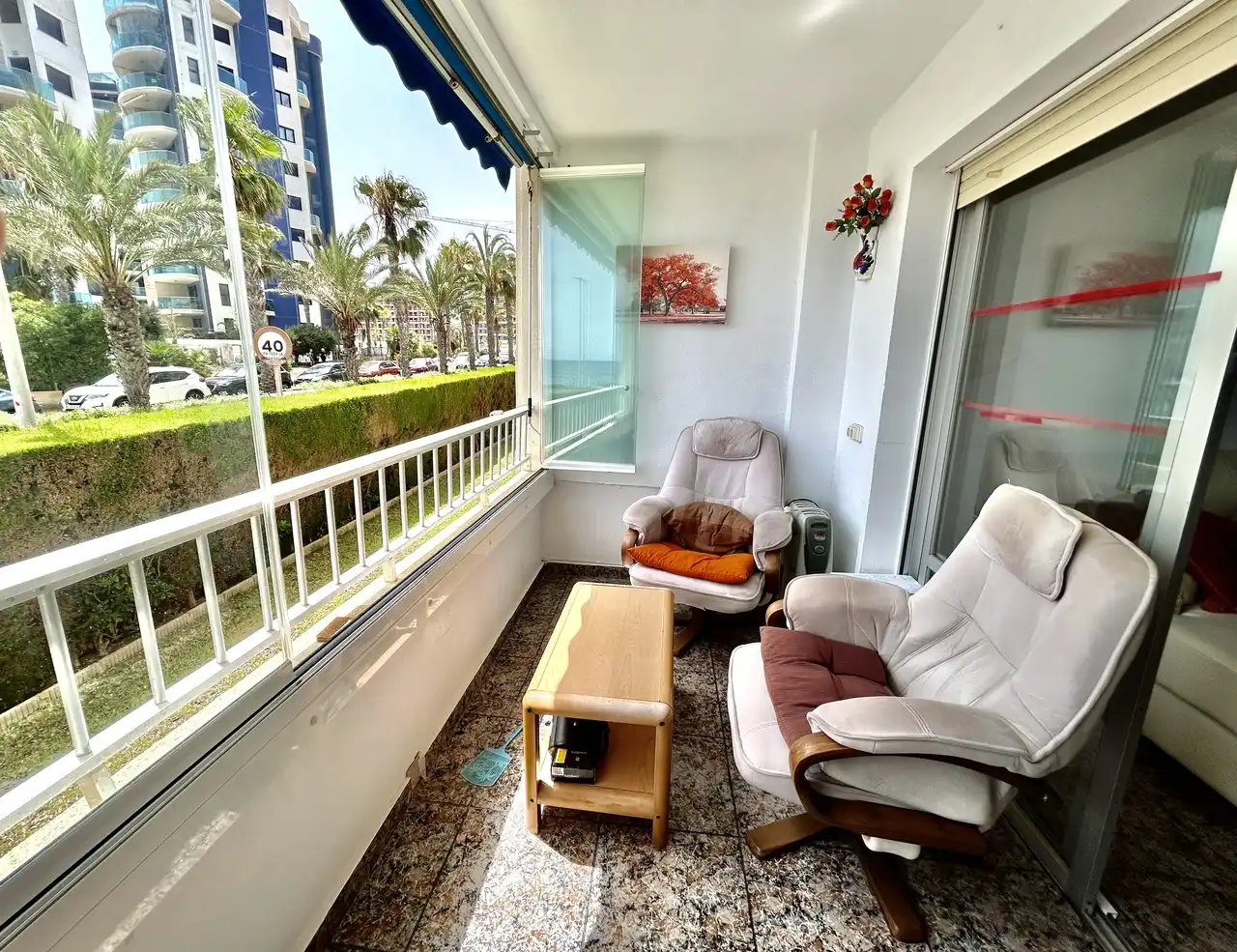 Balcony of Ground floor for sale in Orihuela  with Air Conditioner, Swimming Pool and Oven
