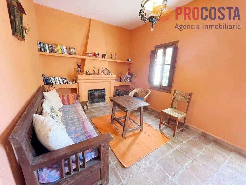Sala de estar de Finca rústica en venta en Almuñécar con Jardín privado, Terraza y Piscina