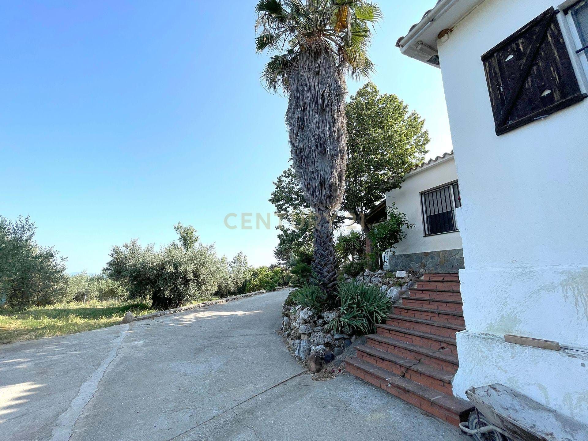Vista exterior de Finca rústica en venda en Castellar del Vallès amb Aire condicionat, Terrassa i Piscina
