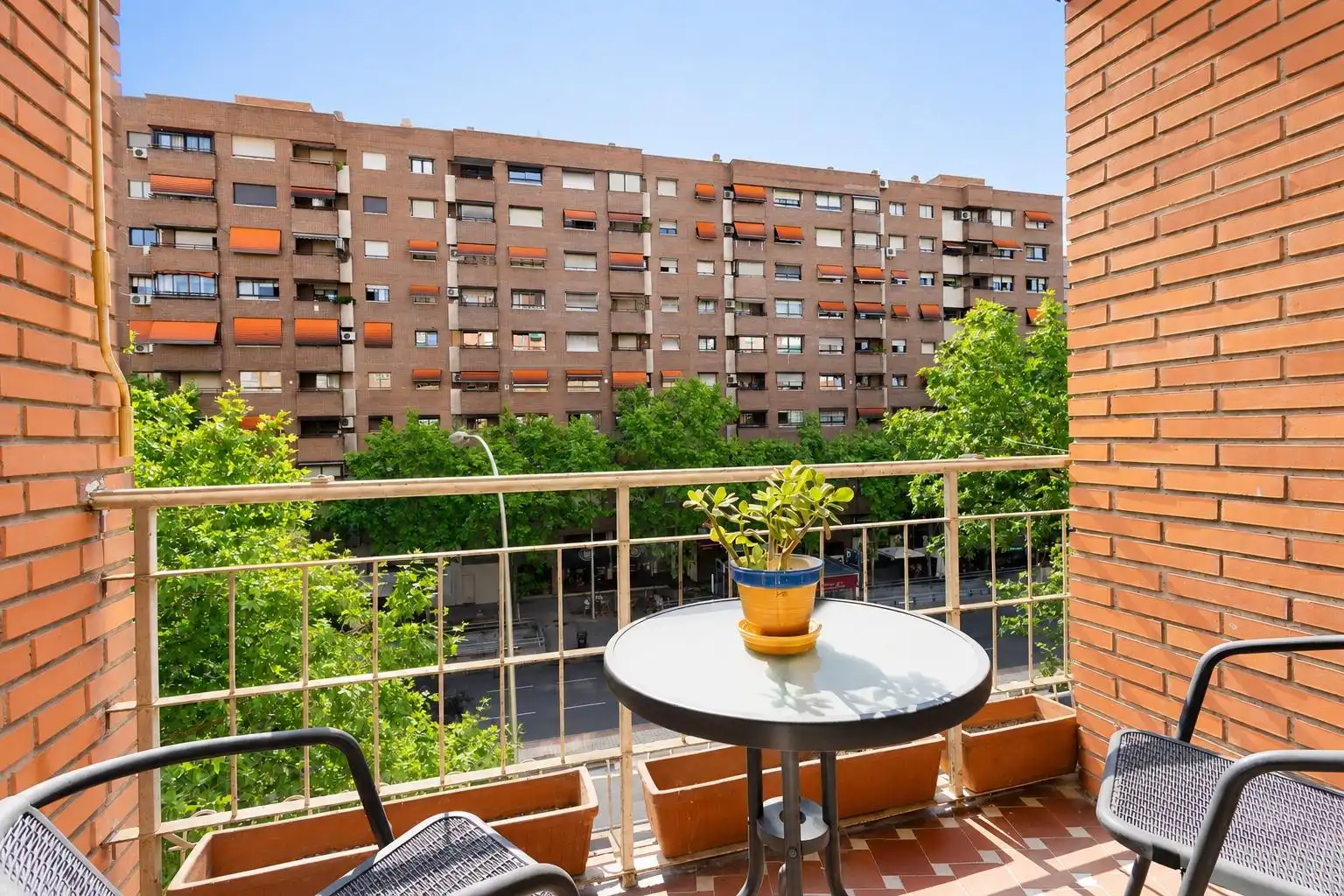 Terraza de Piso de alquiler en Madrid con Aire acondicionado, Calefacción y Terraza