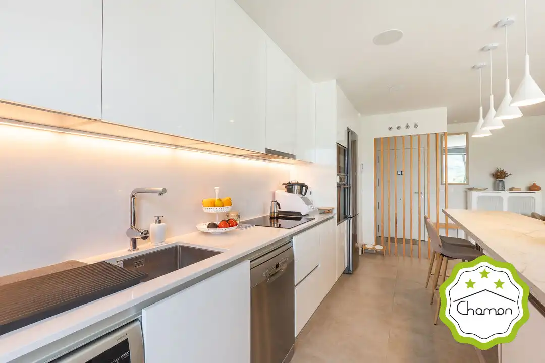 Cocina de Ático en venta en Urduliz con Calefacción, Terraza y Trastero