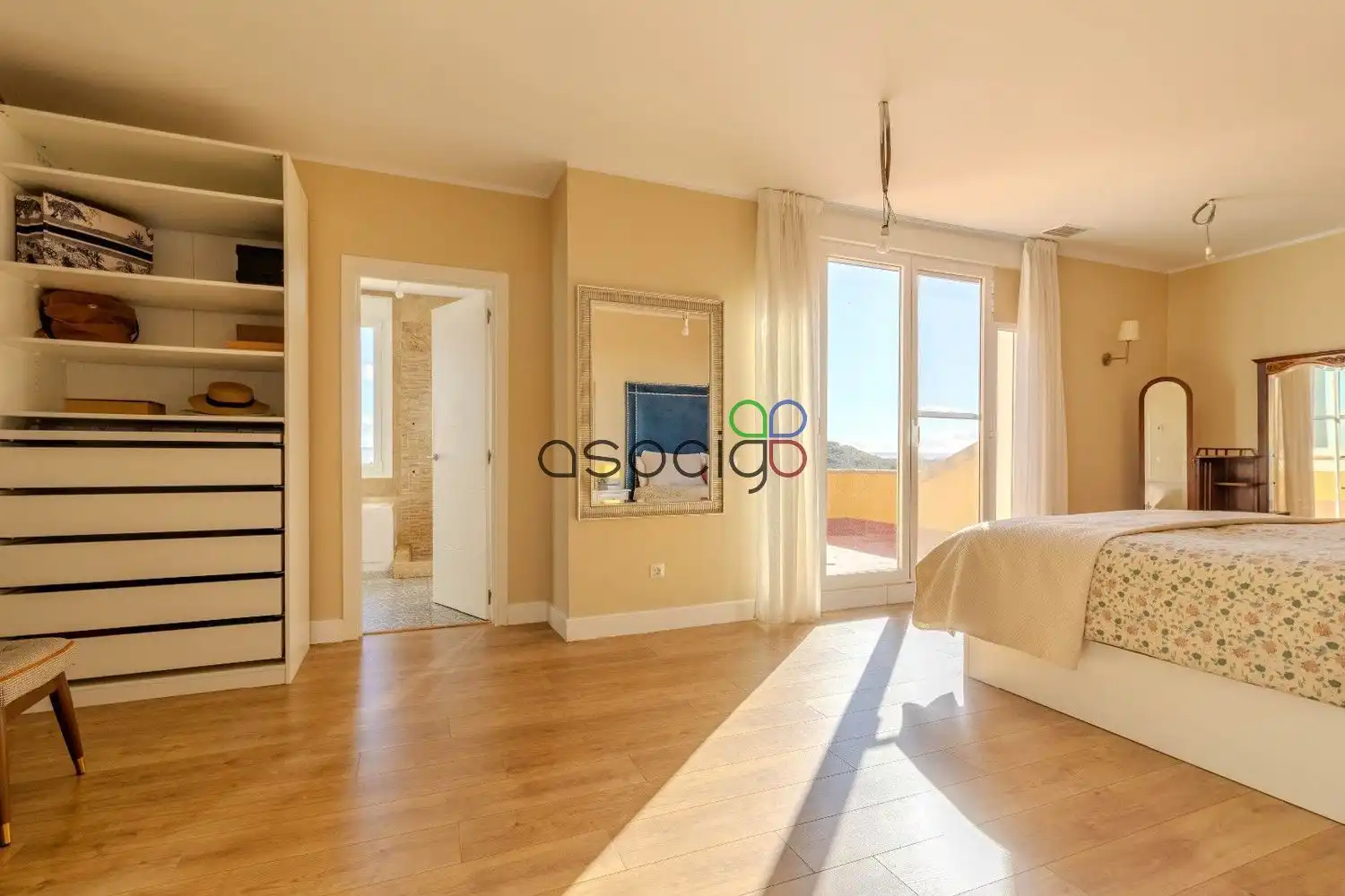 Bedroom of Houses for sale in Cabanillas del Campo  with Air Conditioner, Heating and Storage room