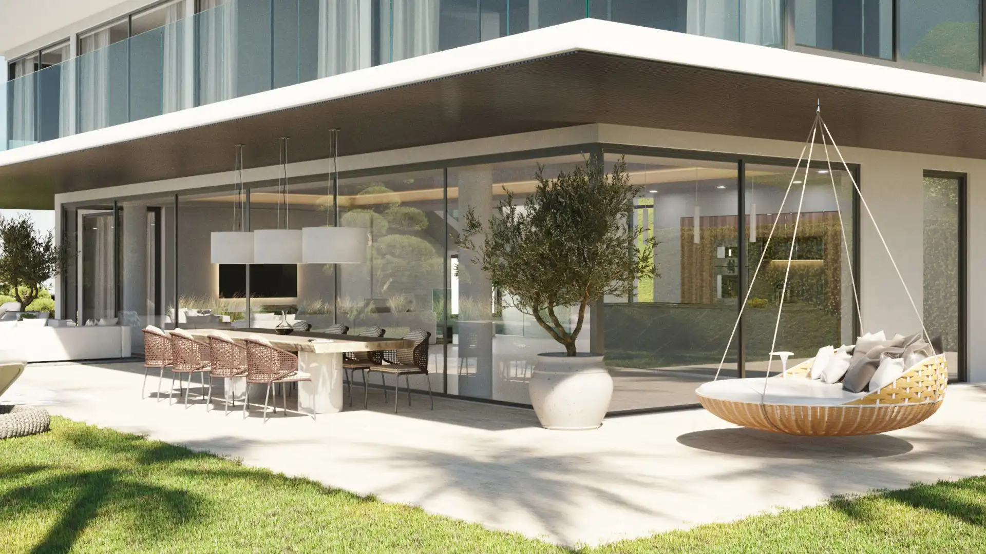 Terrassa de Casa o xalet en venda en Marbella amb Aire condicionat, Calefacció i Jardí privat