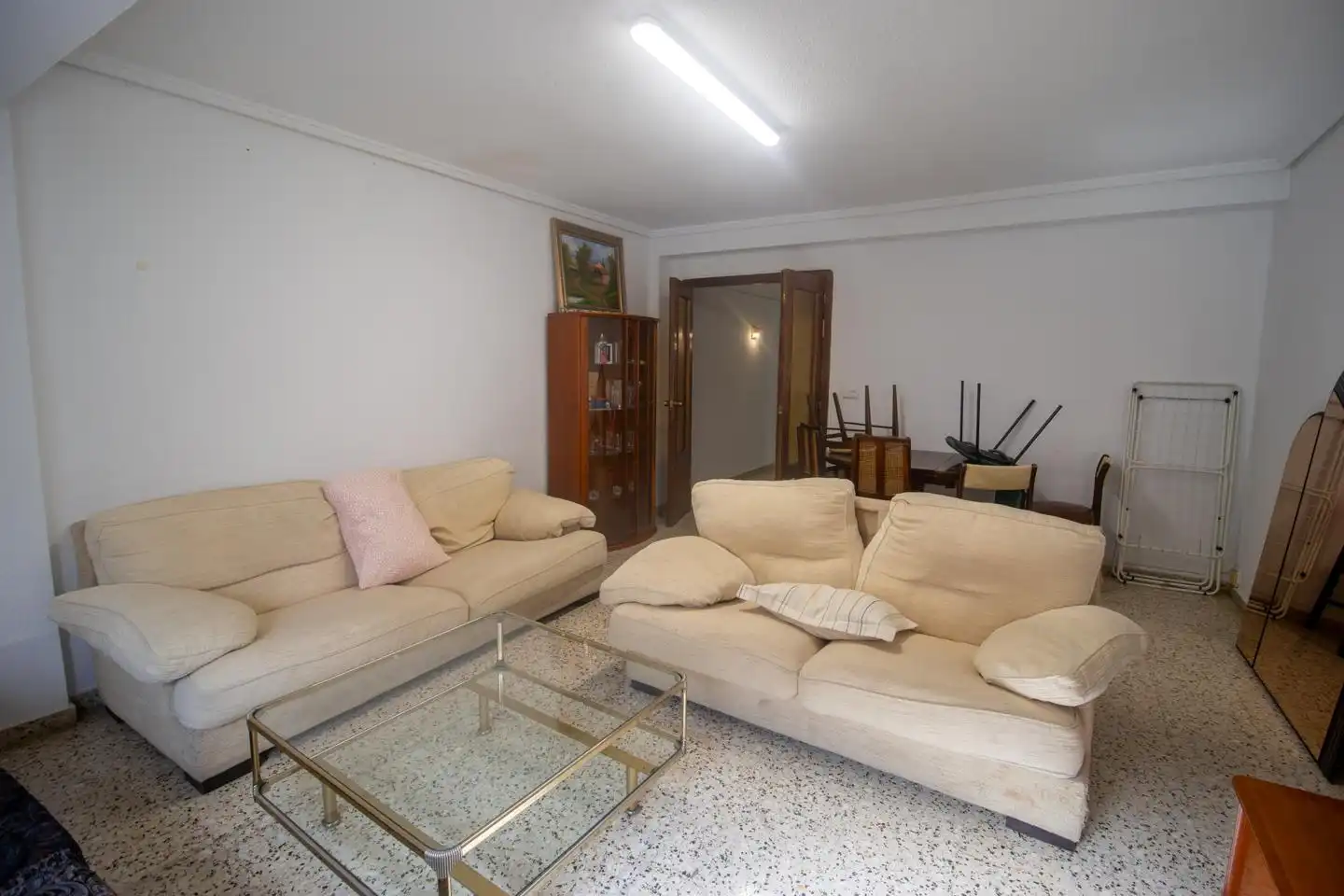 Sala d'estar de Pis de lloguer en Valencia amb Aire condicionat, Calefacció i Moblat